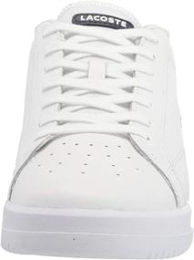 img 3 attached to Lacoste Mens Powercourt Sneakers WHT