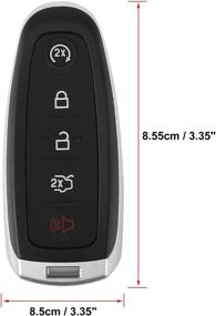 img 1 attached to 🔑 X AUTOHAUX бесключевой пульт управления для автомобиля Ford C-Max 2013-2018 - Замена 315 Мгц.