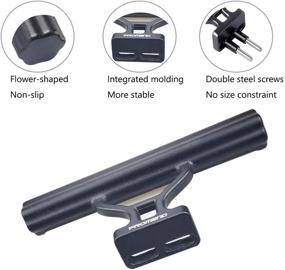 img 2 attached to 🚲 ZUKKA Bike Handlebar Extender: Premium Aluminum Alloy Double Bracket for Extended Bicycle Space Extension - Easy Double Screw Fixation Mount