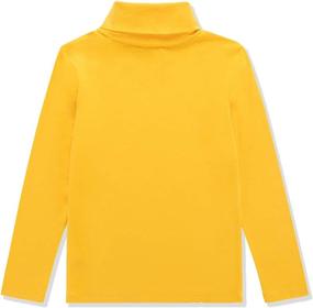 img 3 attached to 👕 Comfortable DOTDOG Spandex Pullover T Shirt Turtleneck for Boys: Stylish and Trendy Clothing Option