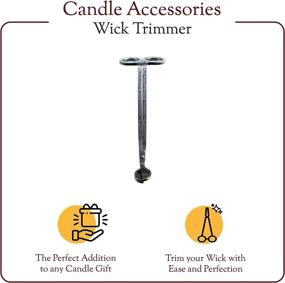 img 1 attached to 🕯️ Wick Trimmer 2021: Experience Joyful Candle Care with the A Cheerful Giver Wick Trimmer