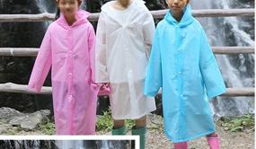 img 2 attached to Taiduosheng Raincoat 2Pocket 4 14Years Rainwear Apparel & Accessories Baby Girls and Clothing