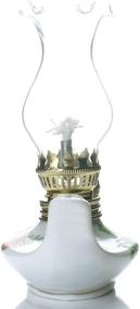 img 3 attached to Purism Style Porcelain Kerosene Lantern