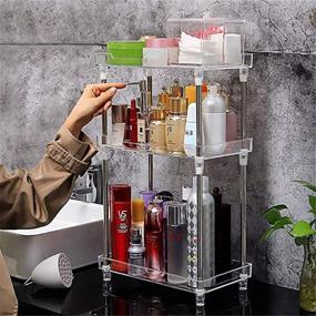 img 1 attached to Hpenp 3 Tier Bathroom Countertop Organizer