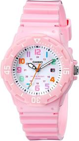 img 2 attached to Casio Women's LRW-200H-2BVCF Stainless Steel Watch – Resin Band for Durability and Style