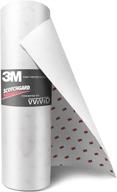 🎨 защитная пленка для краски 3m scotchgard clear - рулон 12 дюймов на 84 дюйма - крупный размер логотип