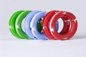 img 2 attached to Zip Rings: The Ultimate Reusable Floss Holder with Premium Dental Floss (Pack of 3)