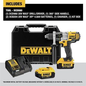 img 3 attached to 🔧 DEWALT DCD980M2 Li-Ion Premium 3-Speed Power Drill