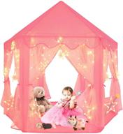 👸 веселая палатка инном для девочек: веселое и мечтательное укрытие для приключений, вдохновленных принцессами логотип