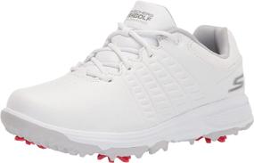 img 4 attached to Skechers Women's Go Jasmine Spiked Waterproof Golf Shoe: Performance and Style Combined