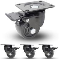 swivel polypropylene caster with increased weight capacity logo