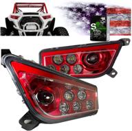 slk customs headlight compatible polaris general motorcycle & powersports logo