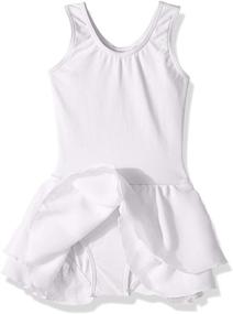 img 1 attached to 👗 Capezio Double Layer Skirt Dress - Girls' Clothing for Better SEO