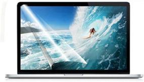 img 1 attached to 📱 Повышенная четкость и защита: Ultra-Clear HD защитная пленка Se7enline для MacBook Pro 15 дюймов A1286 2010/2011/2012 - набор из 2 штук