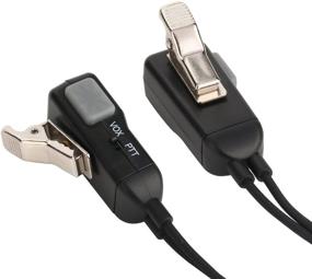 img 3 attached to 🎧 Optimized Midland Ear-Clip Headset for Midland Walkie Talkie Earpiece (2 Packs)