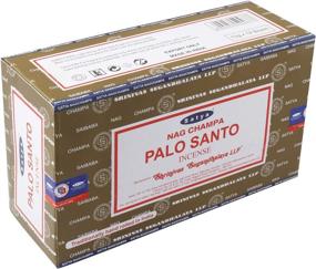 img 2 attached to 🌿 Satya Nag Champa - Palo Santo Incense Sticks, 180g Box (12 Packs x 15g), Export Quality - Improved SEO