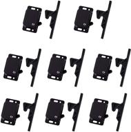 🚪 set of 8 cabinet door latches for rv, camper, motorhome, trailor—strong pull force & easy mounting screws—perfect oem replacement for home and rv cabinets logo