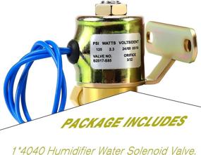 img 2 attached to Cenipar 4040 Humidifier Water Solenoid Valve | 24V, 2.3W, Blue Line | Fits Aprilaire Humidifier Models 400, 500, 600, 700 | Replaces B2015-S85, B2017-S85