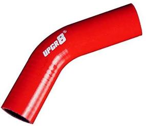 img 3 attached to Upgr8 Universal 4-Ply High Performance 45 Degree Elbow Coupler Silicone Hose (1