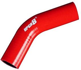 img 2 attached to Upgr8 Universal 4-Ply High Performance 45 Degree Elbow Coupler Silicone Hose (1