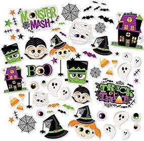 img 1 attached to 👻 Monster Mash Halloween Paper Die Cuts - Over 60 Cardstock Scrapbook Die Cuts - Miss Kate Cuttables