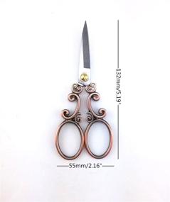 img 3 attached to Yueton European Needlework Embroidery Scissors