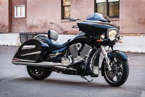 img 1 attached to Улучшите свой опыт на Harley-Davidson с помощью боковых зеркал заднего вида Kuryakyn 1449 Scythe Blade: хром, 1 пара.