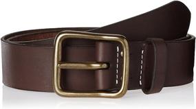 img 1 attached to 🔥 Red Wing Heritage Leather Black Men's Belts: Class and Durability Combined