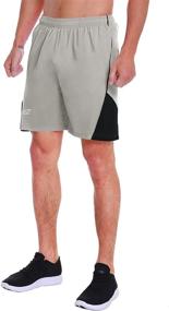 img 4 attached to 🏃 Efficient EZRUN Men's 7 Inch Quick Dry Running Shorts with Liner & Zip Pocket - Ideal for Workout, Sports & Fitness