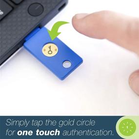 img 1 attached to 🔑 Yubico FIDO Security Key NFC - Enhancing Security with USB and NFC Two-Factor Authentication for USB-A Ports and NFC-Enabled Mobile Devices