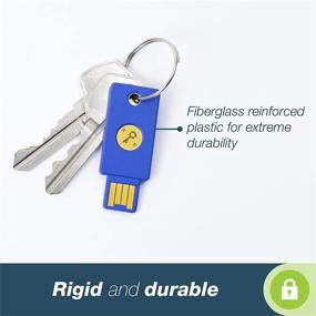 img 3 attached to 🔑 Yubico FIDO Security Key NFC - Enhancing Security with USB and NFC Two-Factor Authentication for USB-A Ports and NFC-Enabled Mobile Devices