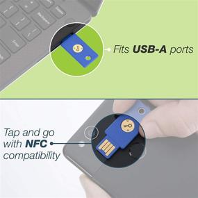 img 2 attached to 🔑 Yubico FIDO Security Key NFC - Enhancing Security with USB and NFC Two-Factor Authentication for USB-A Ports and NFC-Enabled Mobile Devices