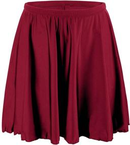 img 2 attached to 👙 High Waisted Bikini Bottoms for Women - Coastal Rose Long Swim Skirt Swimsuit Bottoms