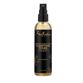 img 4 attached to 🌿 SheaMoisture African Black Soap Clarifying Toner with Tea Tree Oil for Problem Skin - 4.4 oz