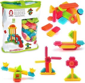 img 4 attached to 🧩 Enhance Learning with Lekebaby Bristle Building Educational Stacking