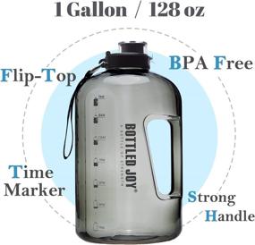 img 2 attached to Gallon Water Bottle Time Marker Outdoor Recreation for Camping & Hiking