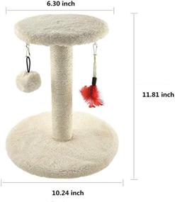 img 2 attached to 🐱 Kitty Climber House: Ultimate Scratching Post & Cat Activity Centre