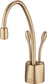 img 2 attached to 🚱 Hot and Cool Water Dispenser Faucet - InSinkErator F-HC1100-BB (Brushed Bronze)