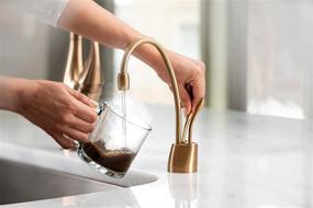 img 1 attached to 🚱 Hot and Cool Water Dispenser Faucet - InSinkErator F-HC1100-BB (Brushed Bronze)