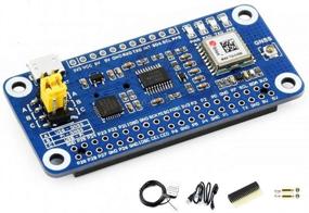 img 4 attached to Улучшенный Raspberry Pi MAX-7Q GNSS HAT: позиционирование GPS QZSS GLONASS, превосходная защита от подделки и помех, поддержка геозоны