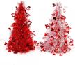 valentines tinsel party decorations hearts logo