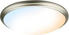 img 4 attached to 🔆 OREiN 12 inch LED Ceiling Light: Adjustable 5 Color Temperatures for Bedroom, Kitchen & More