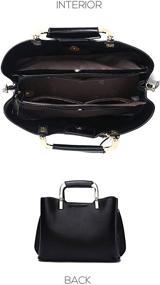 img 1 attached to 👜 Women's Handbags & Wallets: Stylish Satchels, Crossbody, and Shoulder Messenger Bags