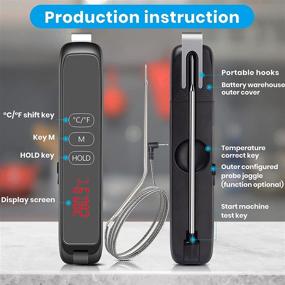 img 2 attached to HOPYNEE Instant Thermometer Backlight Calibration