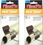 🔥 fiberfix heat wrap for exhaust pipes and high-temperature repairs, 2x70 inches (pack of 2) logo