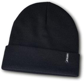 img 4 attached to 🧢 FURTALK Unisex Cuffed Knit Cap - Winter Beanie for Men and Women, Plain Skull Hat for both Men and Women