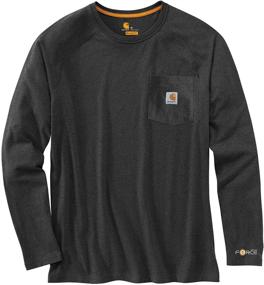 img 1 attached to Carhartt Cotton T Shirt Heather X Large Men's Clothing and T-Shirts & Tanks