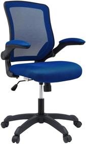 img 4 attached to Modway Veer Office Chair Black Furniture for Home Office Furniture
