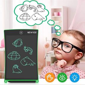 img 2 attached to Green 8.5 Inch Tablet: Perfect Whiteboard Bulletin for Kids - Explore this Interactive Learning Device!