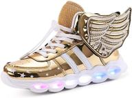 👟 bfoel waterproof breathable sneakers for girls - colorful athletic shoes logo